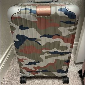 RIMOWA Pink Camouflage Cabin Luggage